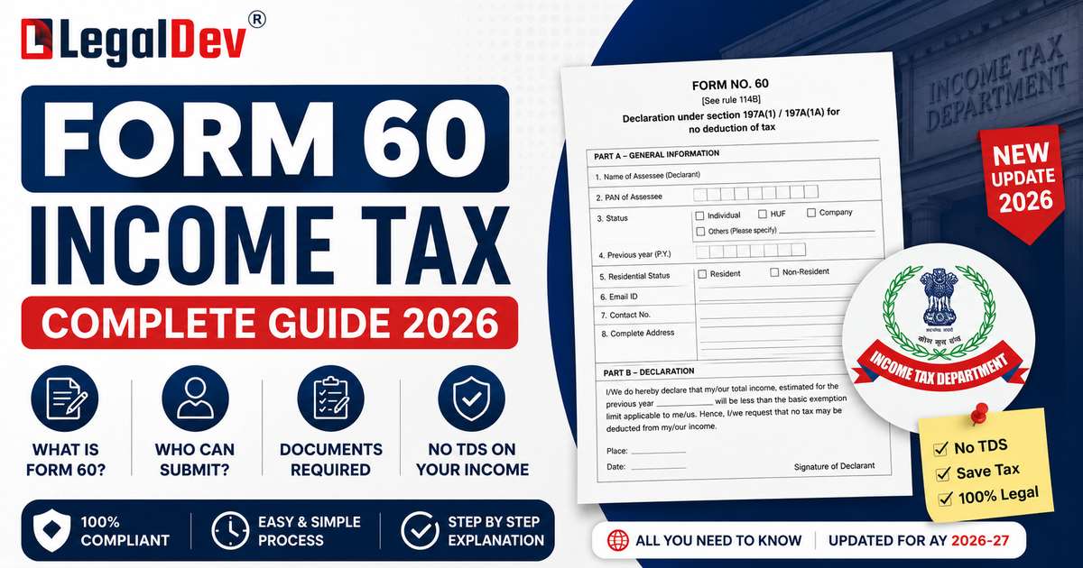 Form 60 Declaration - Download, Fill & Submit Guide